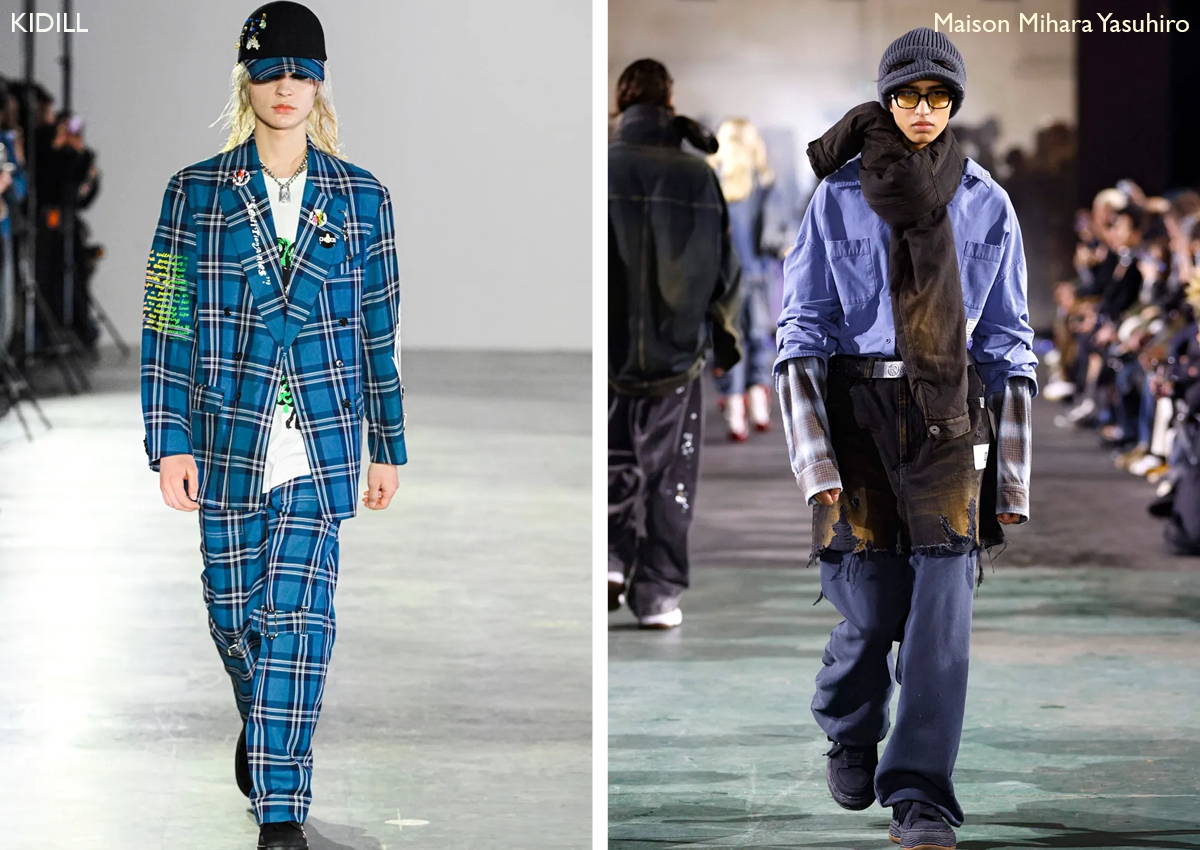 streetstyle tartan/plaid