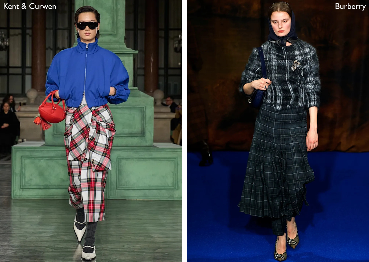 preppy ruit/plaid trend